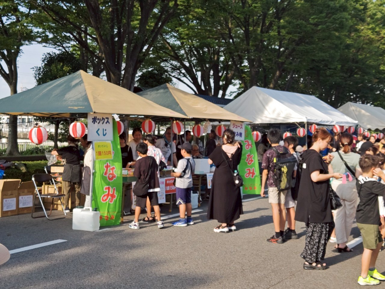 白井夏祭り参加