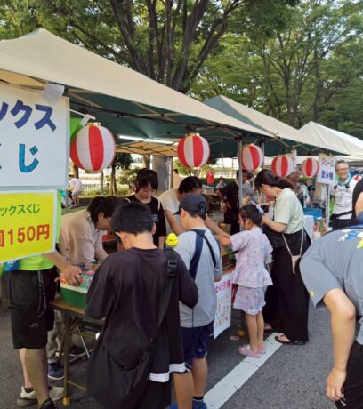 白井夏祭り参加