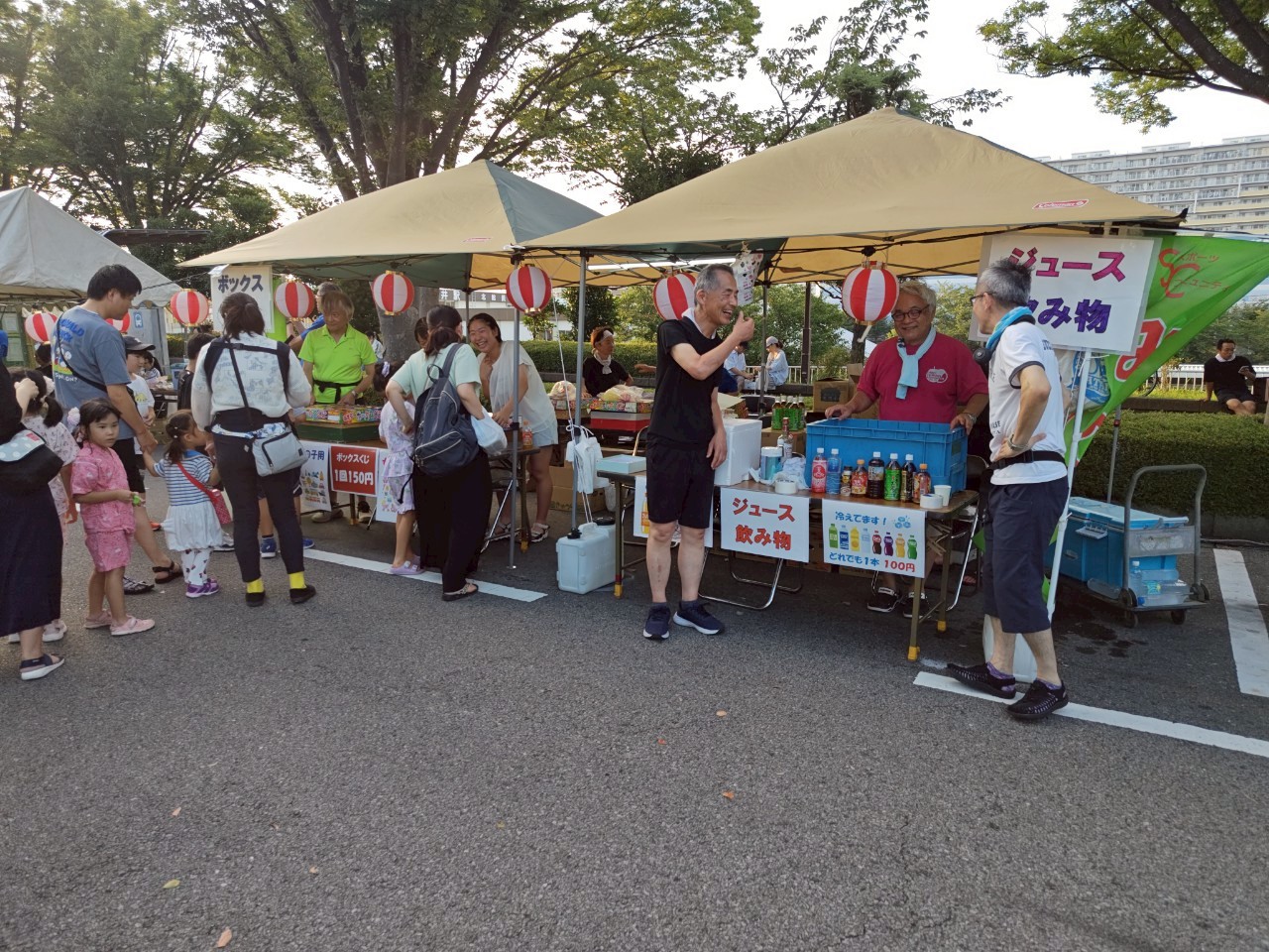 白井夏祭り参加