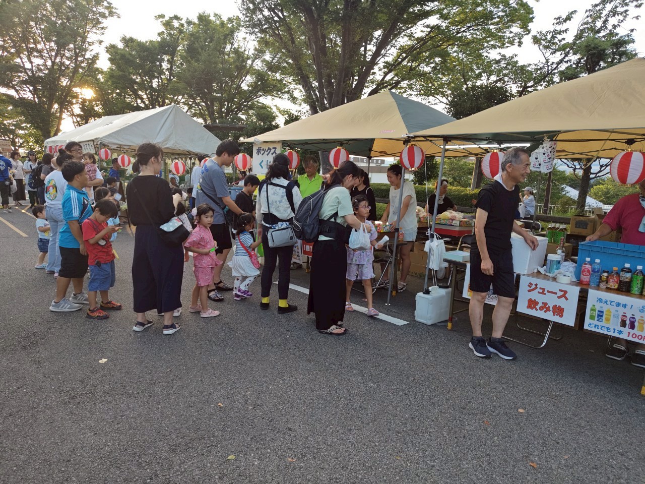 白井夏祭り参加
